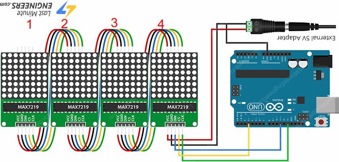 Wiring-Generic-MAX7219-LED-Display-Module-with-Arduino-2